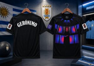Camiseta Selección Uruguaya con Nombre